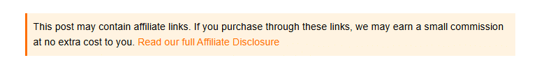 affiliate disclosure