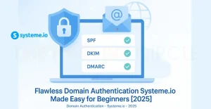 Domain Authentication Systeme.io