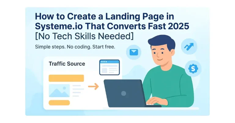 How to Create a Landing Page in Systeme io