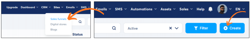 Systeme io sales funnels