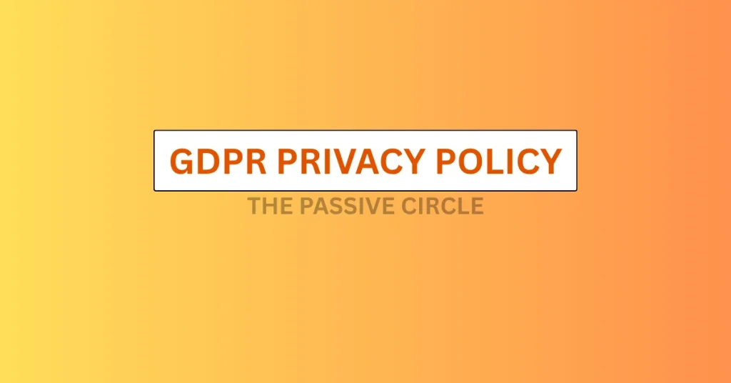 GDPR 1 GDPR