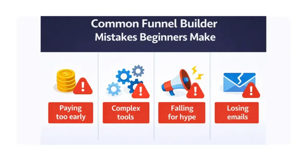 4 Funnel Builder Mistakes Beginners Make