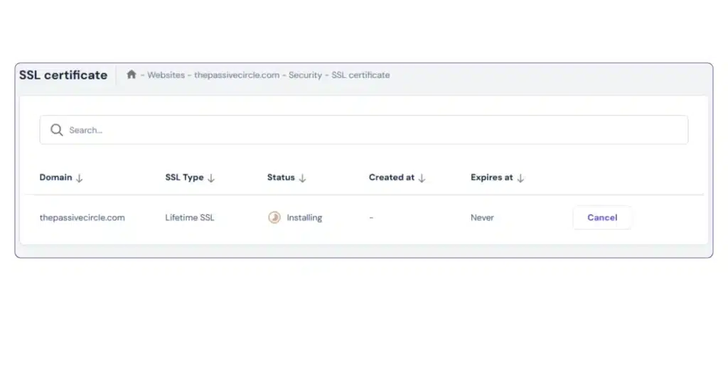 Hostinger Website Setup for Beginners: Real Migration, DNS & SSL Problems (Solved) 11 Screenshot of SSL status