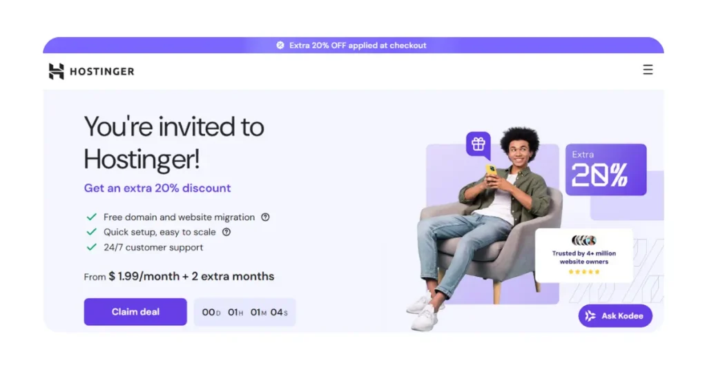 Systeme.io vs Hostinger Website Builder : Best Choice for Beginners & First Affiliate Commission 2 hostinger website builder