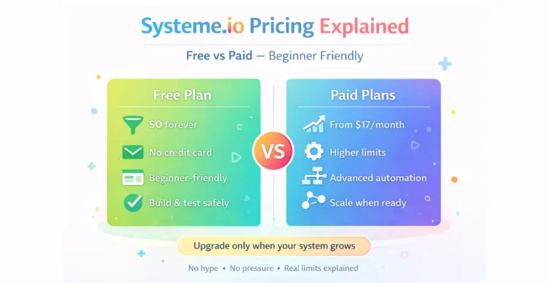 Systeme.io pricing
