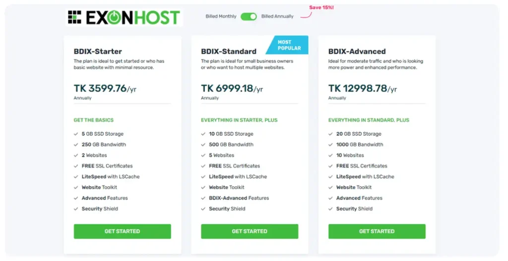 ExonHost BDIX Hosting