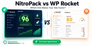 NitroPack review vs WP Rocket — which speed plugin is better for beginners