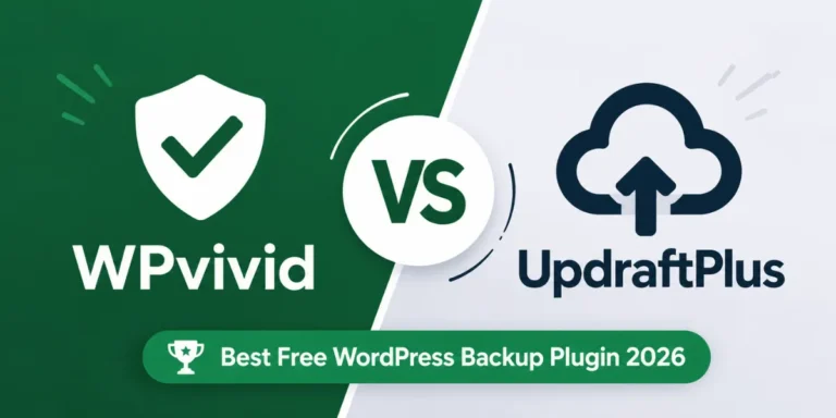 WPvivid vs UpdraftPlus: The Only Comparison Beginners Need WPvivid vs UpdraftPlus