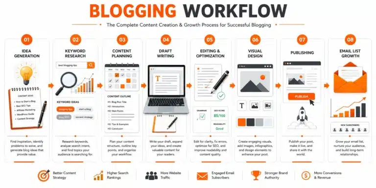 The Free Blogging Toolkit I Used to Build The Passive Circle (2026) Beginners Blogging Workflow
